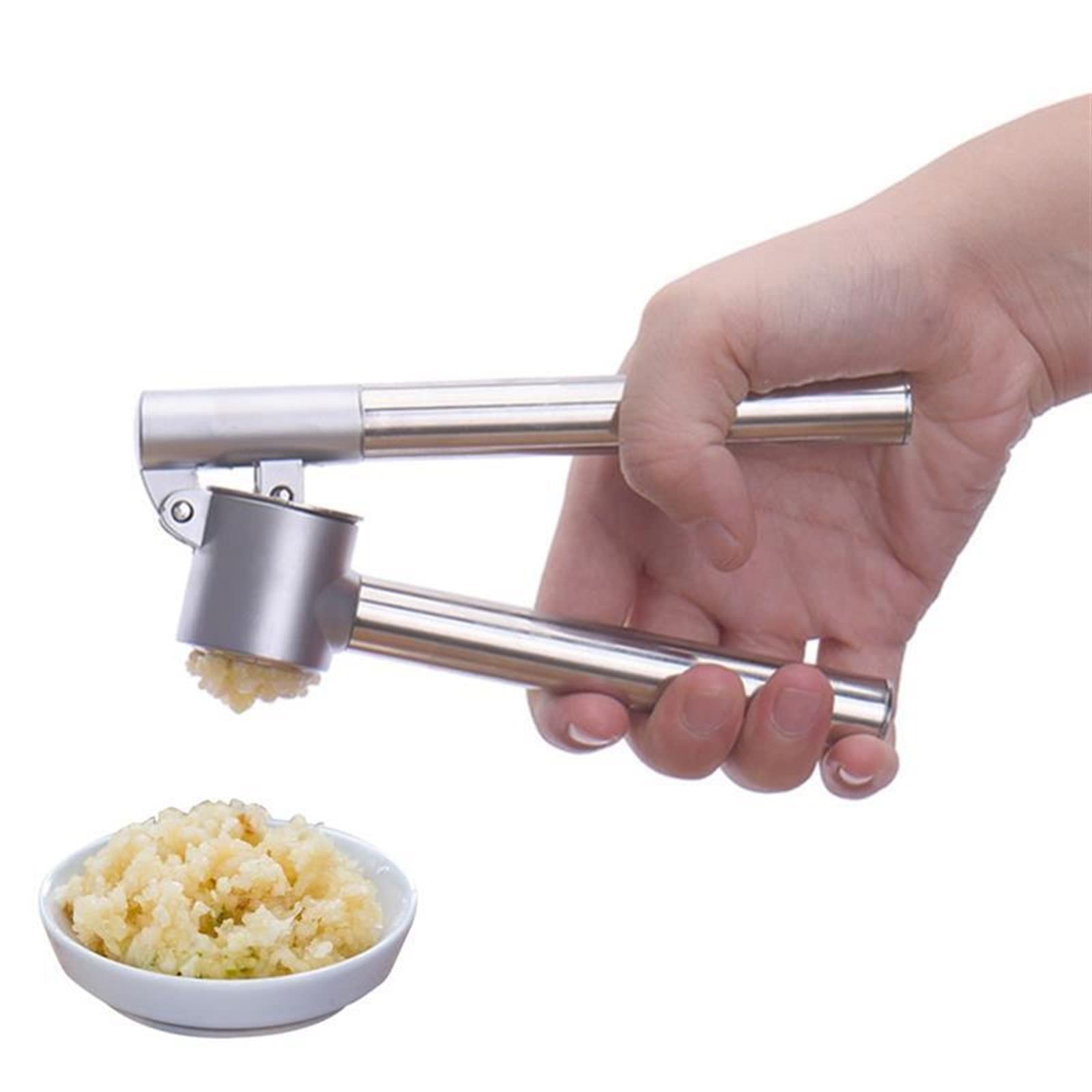Tritatutto per Aglio Spremiaglio Multiuso Creativo in Acciaio Inossidabile Frantoio per Aglio Tritatutto per Aglio Utensili da Cucina Forniture per la casa