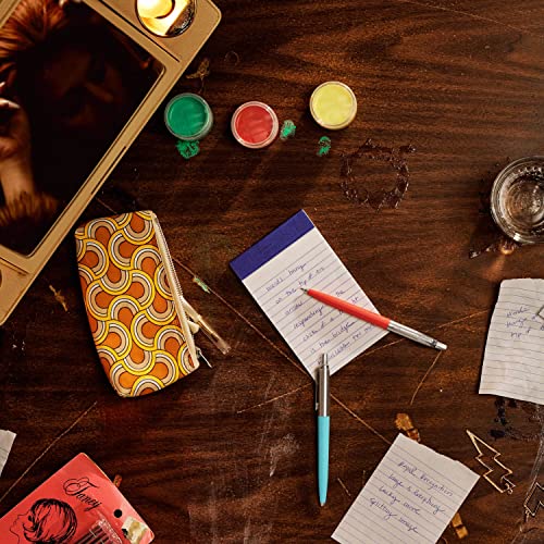 Parker Jotter Originals Tükenmez Kalemler | Glam Rock Koleksiyonu | Azure Mavisi ve Vermilion | Mavi Mürekkep | 2'li Paket