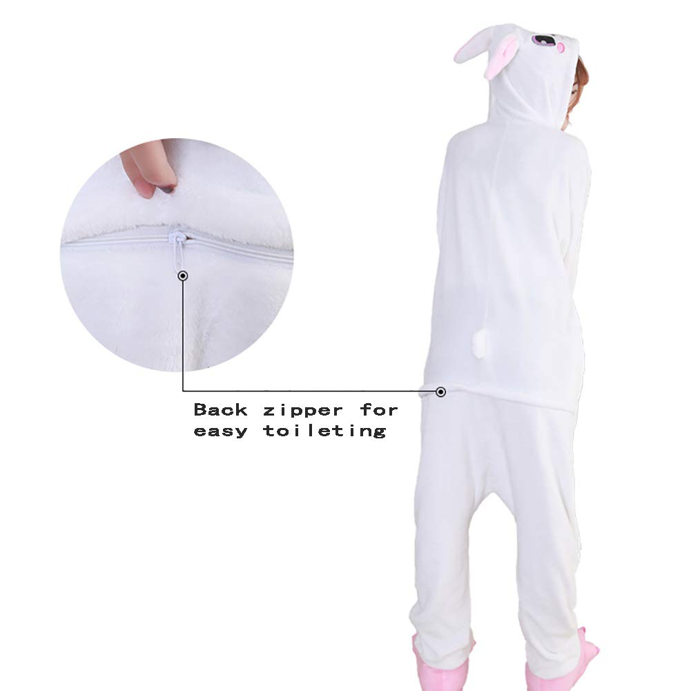 LATH.PIN Pyjama's, jumpsuit, panda, uniseks voor volwassenen, dieren-onesie, voor cosplay, Halloween, carnaval kostuums Dames Pyjama Dierkostuums Winter, Pingu ns, L