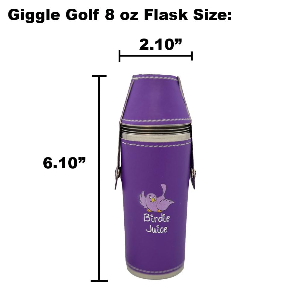 【新作】 Fontaine Birdie Amazon.com | Giggle Golf 8 oz “Birdie Juice” Flask Set with 4 Shot