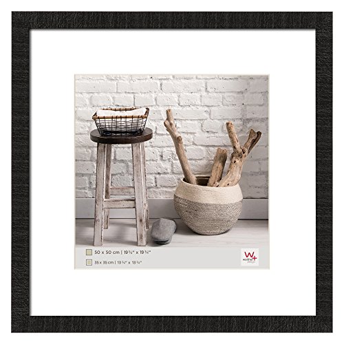 walther design Bilderrahmen schwarz 50 x 50 cm Home Holzrahmen HO550B walther design Bilderrahmen schwarz 50 x 50 cm Home Holzrahmen HO550B