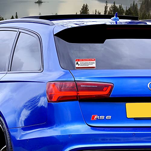 Anti-Theft Gps Tracking Sticker Set, Self Adhesive Car Decals With Warning Sign Decal Or Static Cling Decal Inside Car Window, Car, Motorcycle, Bike, Vehicle Anti-Theft Security Sign (16) #TOP5