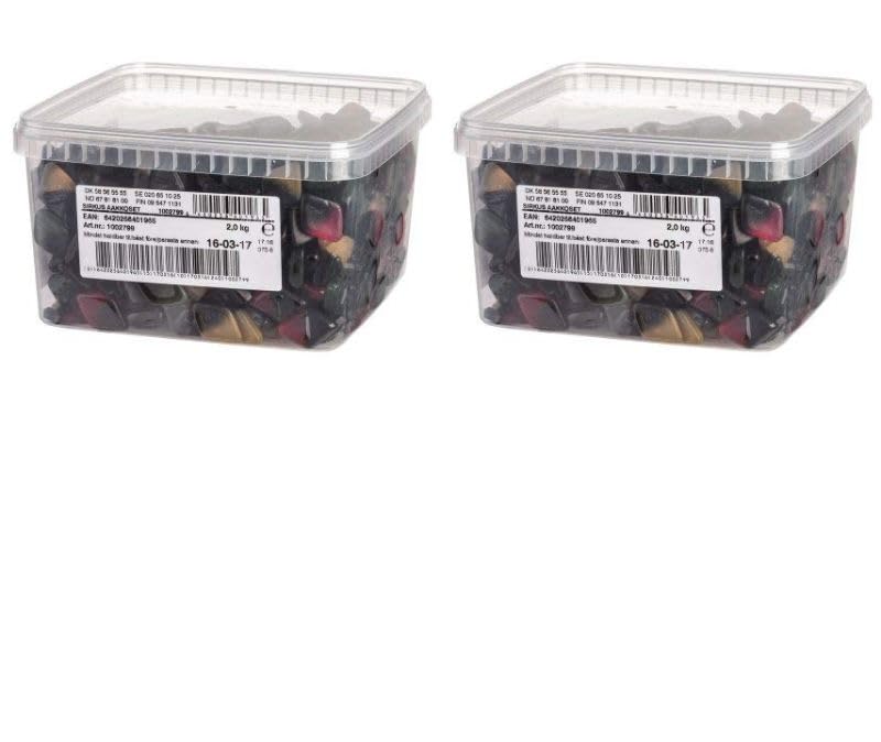 Malaco Sirkusaakkoset pick&mix Gummy 2 Box de 2kg