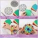 18 Pack Color Mandala Window Clings DIY Stained Glass Kits Suncatchers for Windows Arts and Crafts DIY Kit for Adults Mandala Sun Catcher for Beginner Kids Teens, 6 x 6 Inches