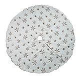 Weihnachtsbaumrock aus Kunstfell, Plüschröcke, Matte, super weiche Ornamente für Feiertagsparty-Dekorationen