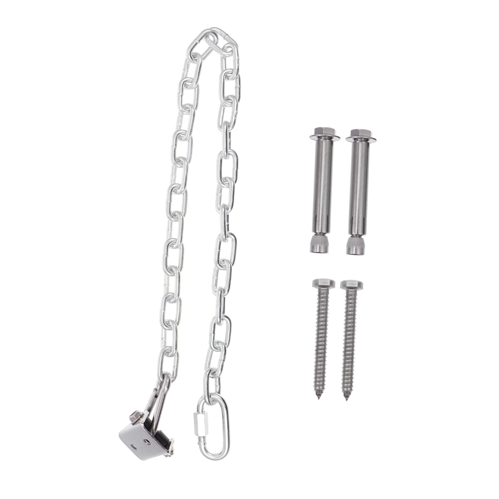 Toddmomy 1 Set Swing Hanging Hook and Resistant Fixing Chains for Indoor Outdoor Use for Swings Sandbags and Fitness Equipment