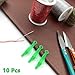 10 Pcs Fish Mouth Sewing Machine Needle Threader,2024 New Upgraded Automatic Sewing Needle Threader,Simple Needle Threader Tool,Quick Sewing Machine Cycle Simple Needle Threader Tool (Green)