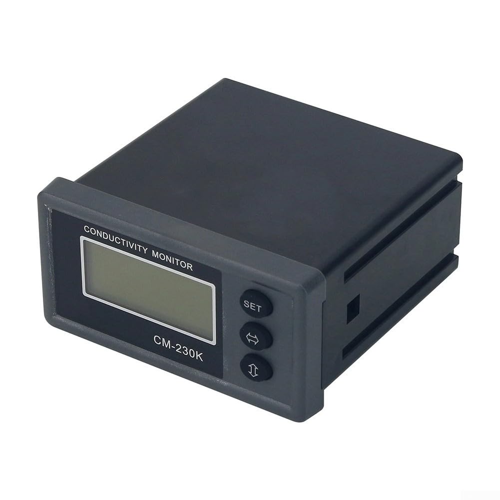 Online CM-230K - Tester di conducibilità 220 V con elettrodo - Monitor automatico di qualità dell'acqua per osmosi inversa 0-1999 µS/cm