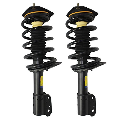 Front - Both (2) Brand New Front Driver and Passenger Side Complete Strut & Spring Assembly - 16 or 17" Wheels Only - for 2000-2011 Chevy Impala - [1998-2002 Olds Intrigue]
