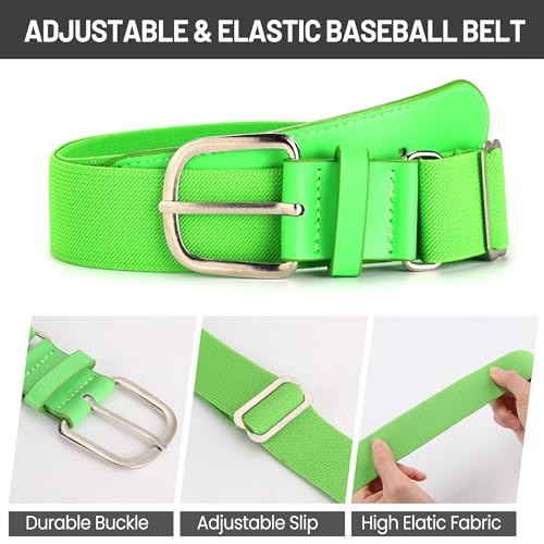 Ultrafun Baseball/Softball Socks and Belt Combo Set for Kids Youth3