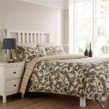 VANTONA Classic Ampika Butterfly Bedding Duvet Cover Pillowcase Set - Multi (Single (inc 1 Pillowcase))