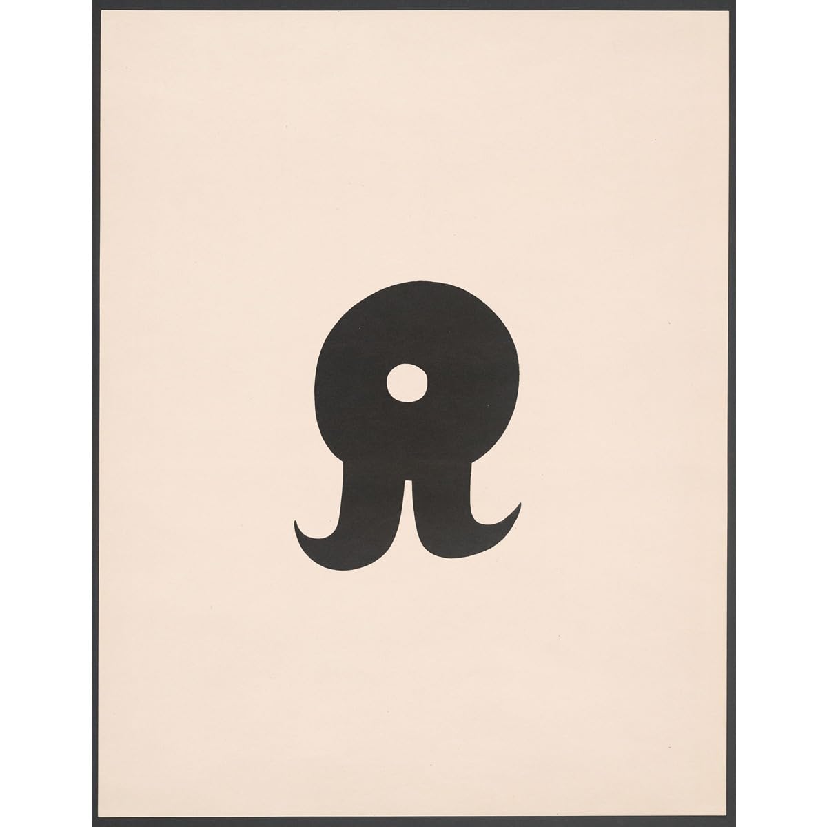 ARTICULOZY Schnurruhr plaque 5 par Hans Arp – Lithographie Dada 76,2 x 101,6 cm - 2