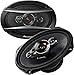 Pioneer TS-A6996S 6"x9" Series 6 Inch X 9 Inch 650W 5-Way Coaxial Car Stereo Speakers - (2 Speakers)