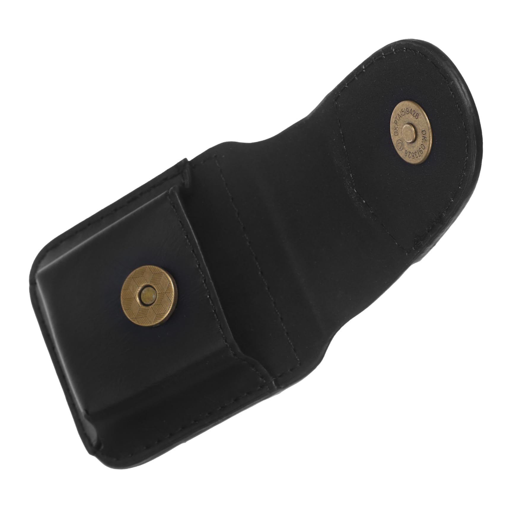 5pièces Étui Cuir pour Briquet Et Accessoire Pratique pour Fumeurs Rangement Portable Cuir