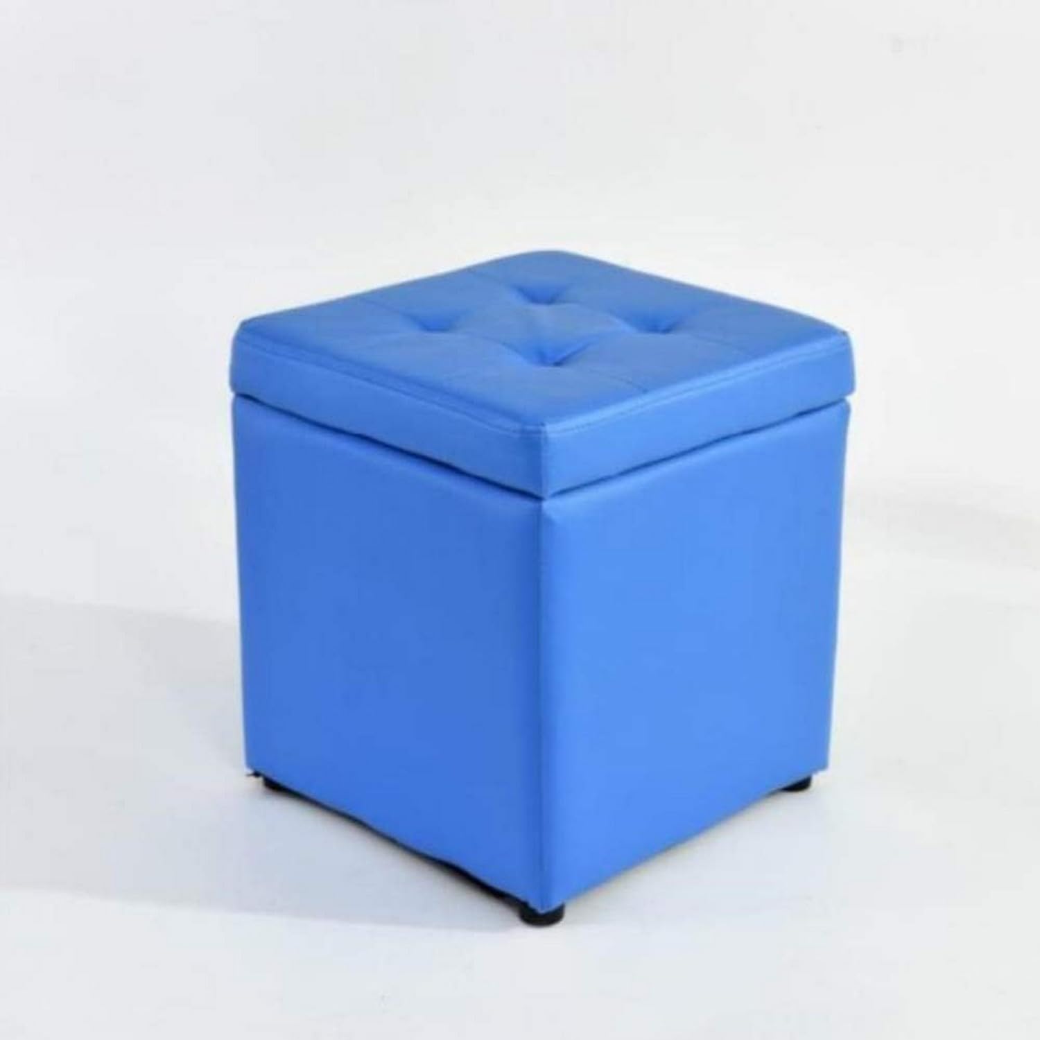 Repose-Pieds en Cuir Gain de Place avec Rangement pour Soulager les Jambes