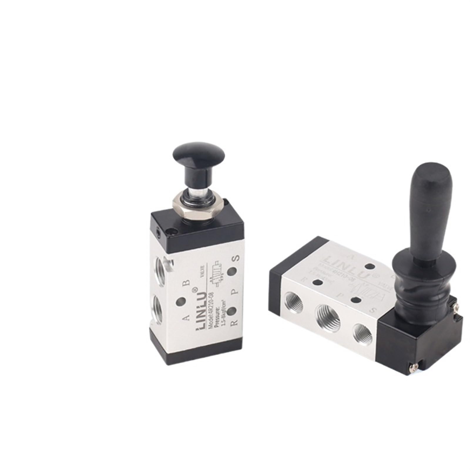 IEUMJNAT Two-position five-way hand valve 4H210-08/4H310-10/hand-operated 4R210-08 reversing(4R110-06)