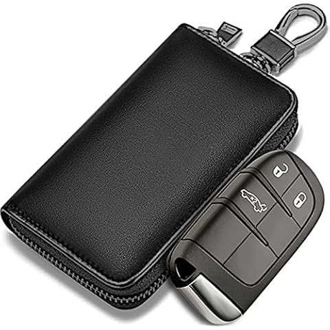 Faraday Pouch For Car Keys, Car Key Signal Blocking Bag For Car, Faux Leather RFID Key Pouch Faraday Bag for Keyless Car Cover