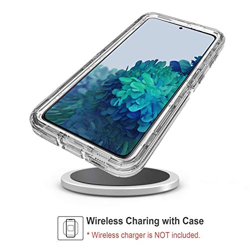 Fucozan for Samsung Galaxy S22 Plus Case Military Drop Tested 3 in 1 Full Body Protective Cover Heavy Duty Armor Rugged Shockproof for Galaxy S22 Plus Phone Case (Clear Gray) - image 3