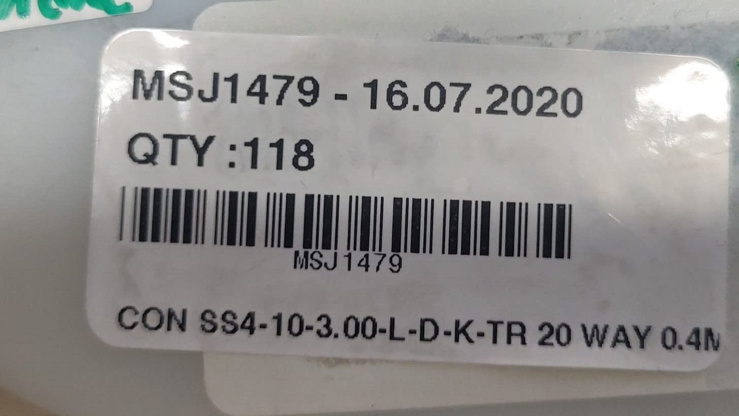 (1 PC) SS4-10-3.00-L-D-K-TR SAMTEC Conn Compatible with Socket 20POS SMD Gold