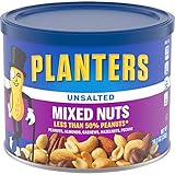 Planters Mixed Nuts, Unsalted, 10.3 Ounce