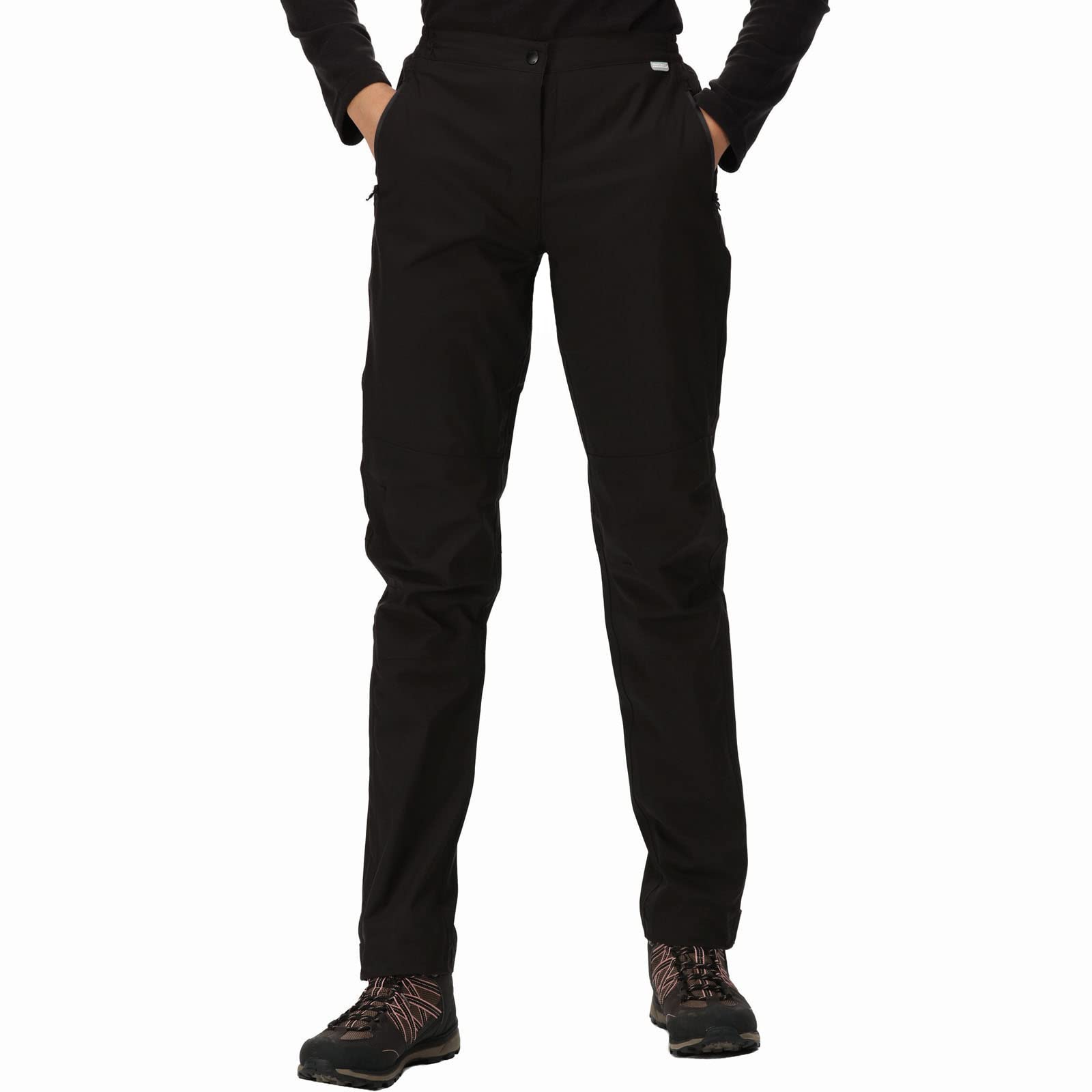Regatta Highton Stretch Walking Overtrousers - Black - Size L