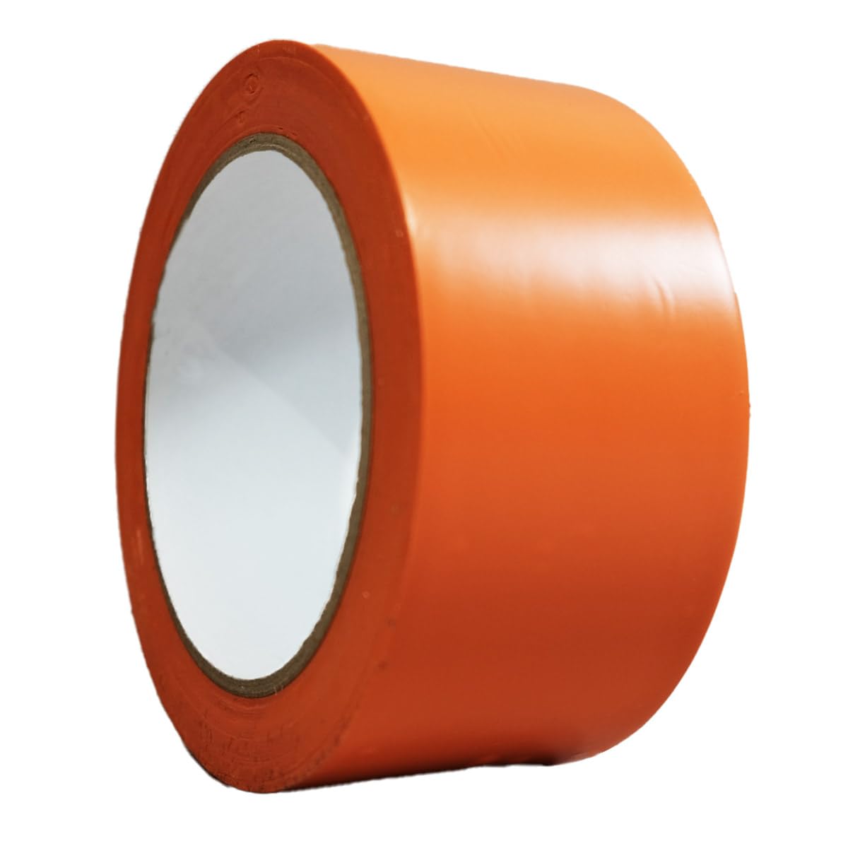 Tecplast Lot de 6 Rubans adhésifs PVC orange 50 mm x 33 m - Rouleau adhésif de chantier