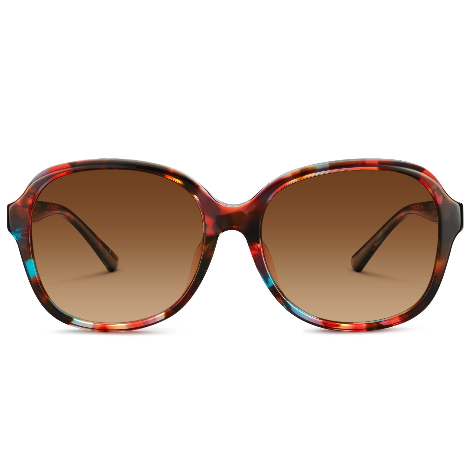 CARFIAOversized Sunglasses for Women Polarised UV400 Protection Fashion Trendy