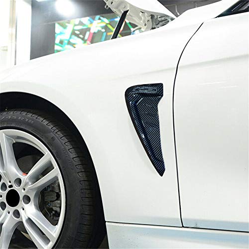 2pcs Car Front Fender Sticker, Car Fender Side, Car Side Fender Trim, Universal Leaf Plate Air Inlet Decorative Trim Cover, Car Fender Side Air Vent Cover Trim Sticker Decoration - Image 5