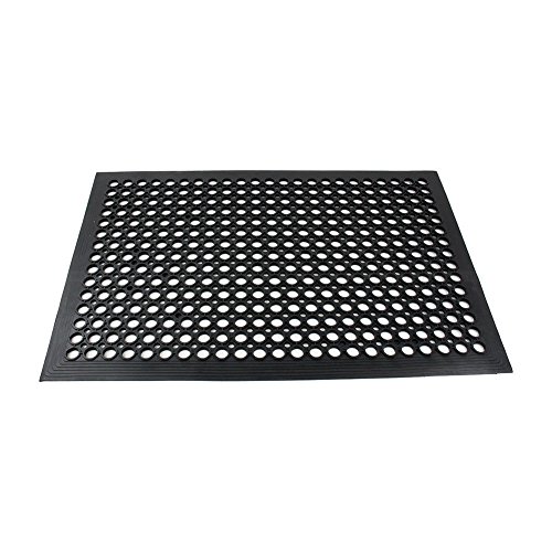 TR Tools Outdoor and Indoor Heavy Duty Rubber Entrance Mats Anti Slip Drainage Door Mat Flooring (60cm X 90cm)