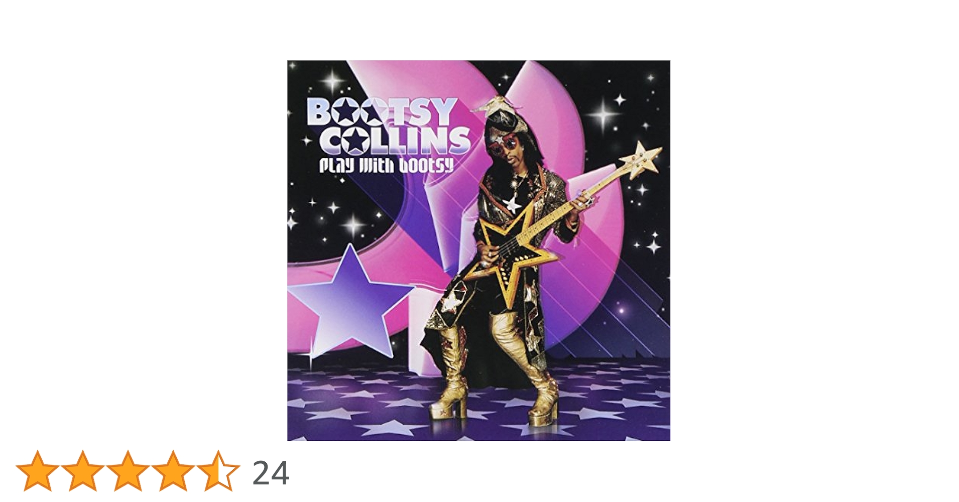 ⑳Bootsy Collins / play with bootsy レコード Bootsy Collins