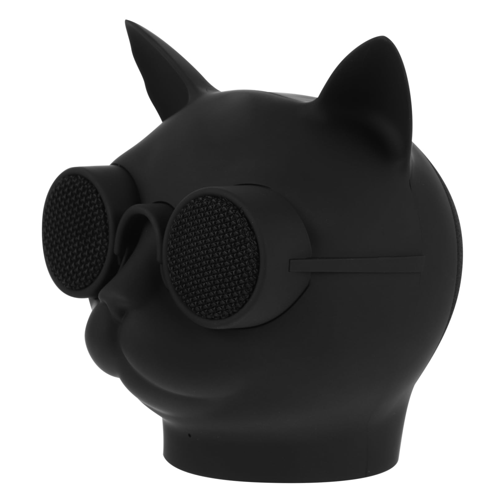 Mini-enceinte Portable Tête de Chat sans Fil 1500 Mah Plastique Noir