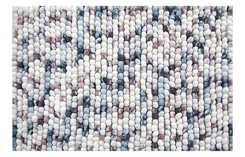 Spirella Kito Ice Berry 1018624 Bath Mat 55 x 65 cm Microfibre Bath Mat, Polyester/Cotton, 65 x 55 x 17.5 cm