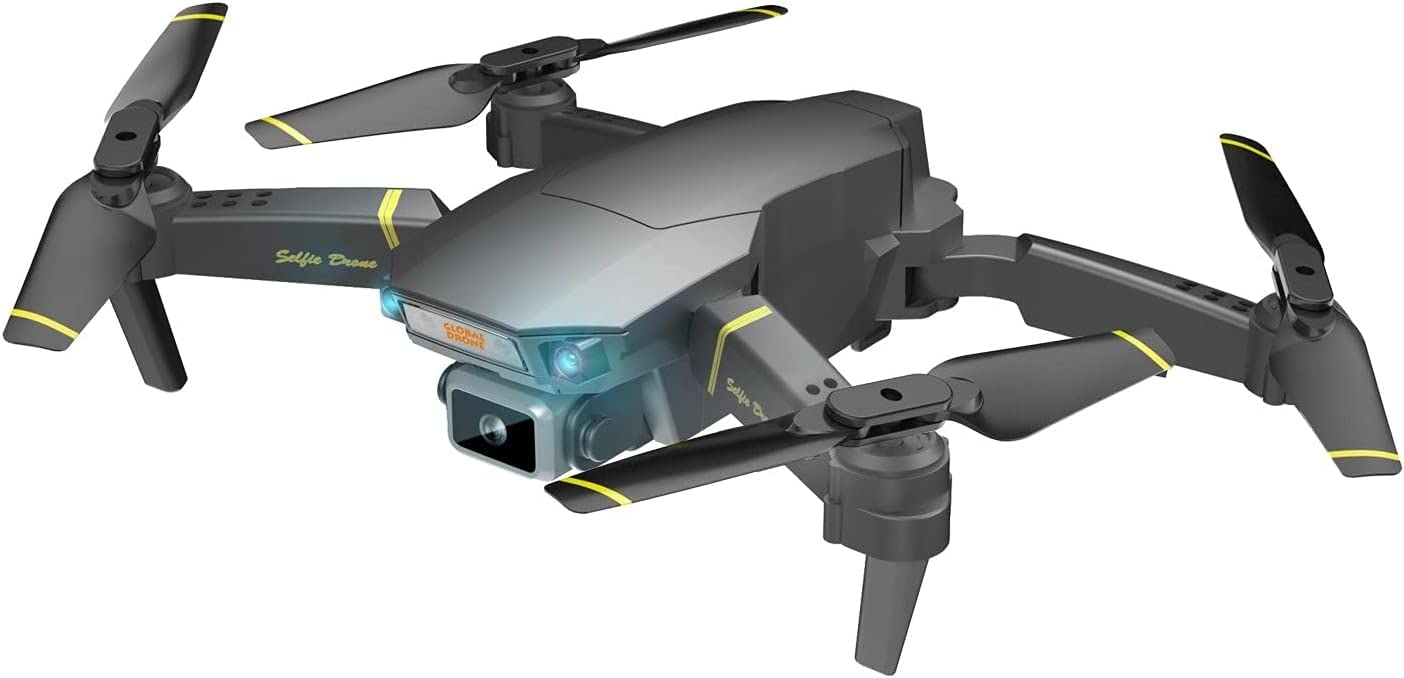 PRO GD89 Dual Maintainable Camera Drone FPV Mini HD 4K Wifi Foldable Helicopter Airplane Toy Abs Master Pro (Black, One Size)