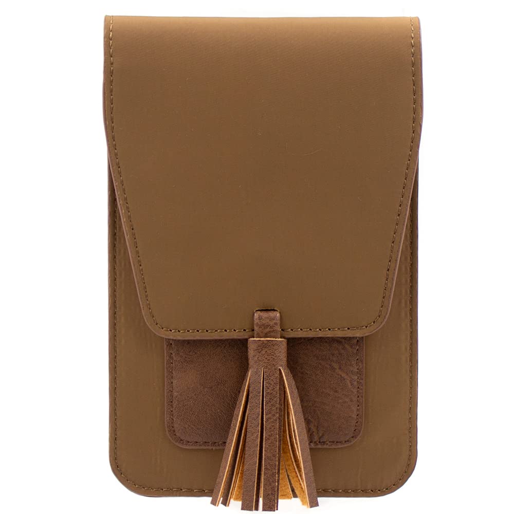 Harper Crossbody (Brown Nylon)