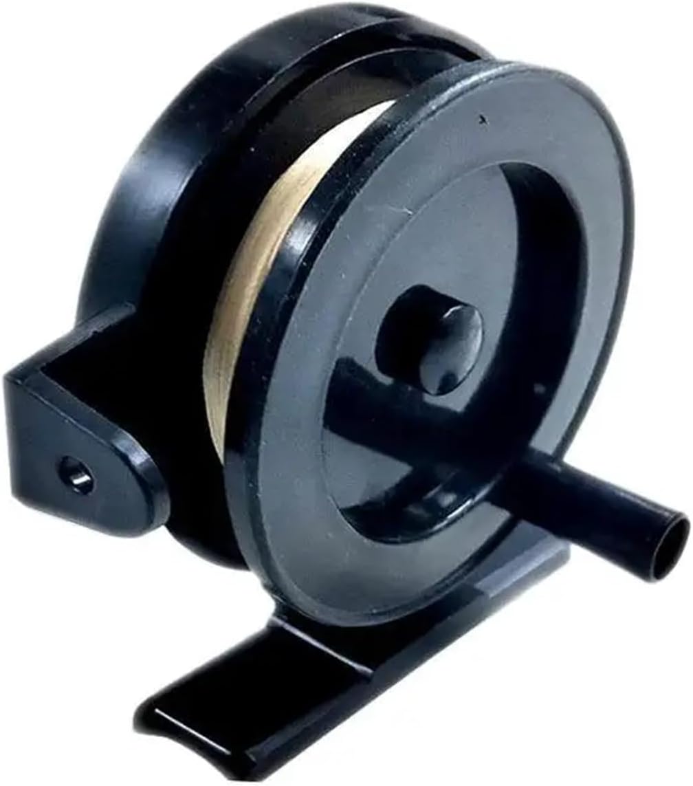 1/2Pcs Winter Ice Fishing Wheels Set Small Sea Pole Wheel Reel Throwing Rod Carretilha