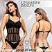 Mesh Corset Waist Trainer for Women - Underbust Corset Lace Up - Waist Cincher Shapewear - Body Shaper (Black, X-Large)