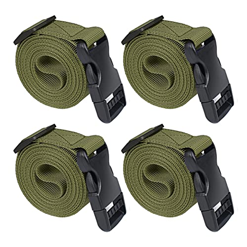 Utility Nylon Tie Down Straps with Quick Release Buckle