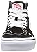 Vans SK8-Hi (Little Big Kid) Sneaker, Black/True White, 11 US Unisex