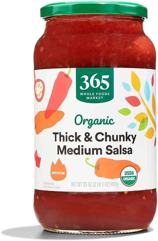 365 by Whole Foods Market, Organic Thick & Chunky Medium Salsa, 35 OZ