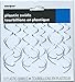 Produktbild Plastic Swirls 8 Blaue Hängedekos