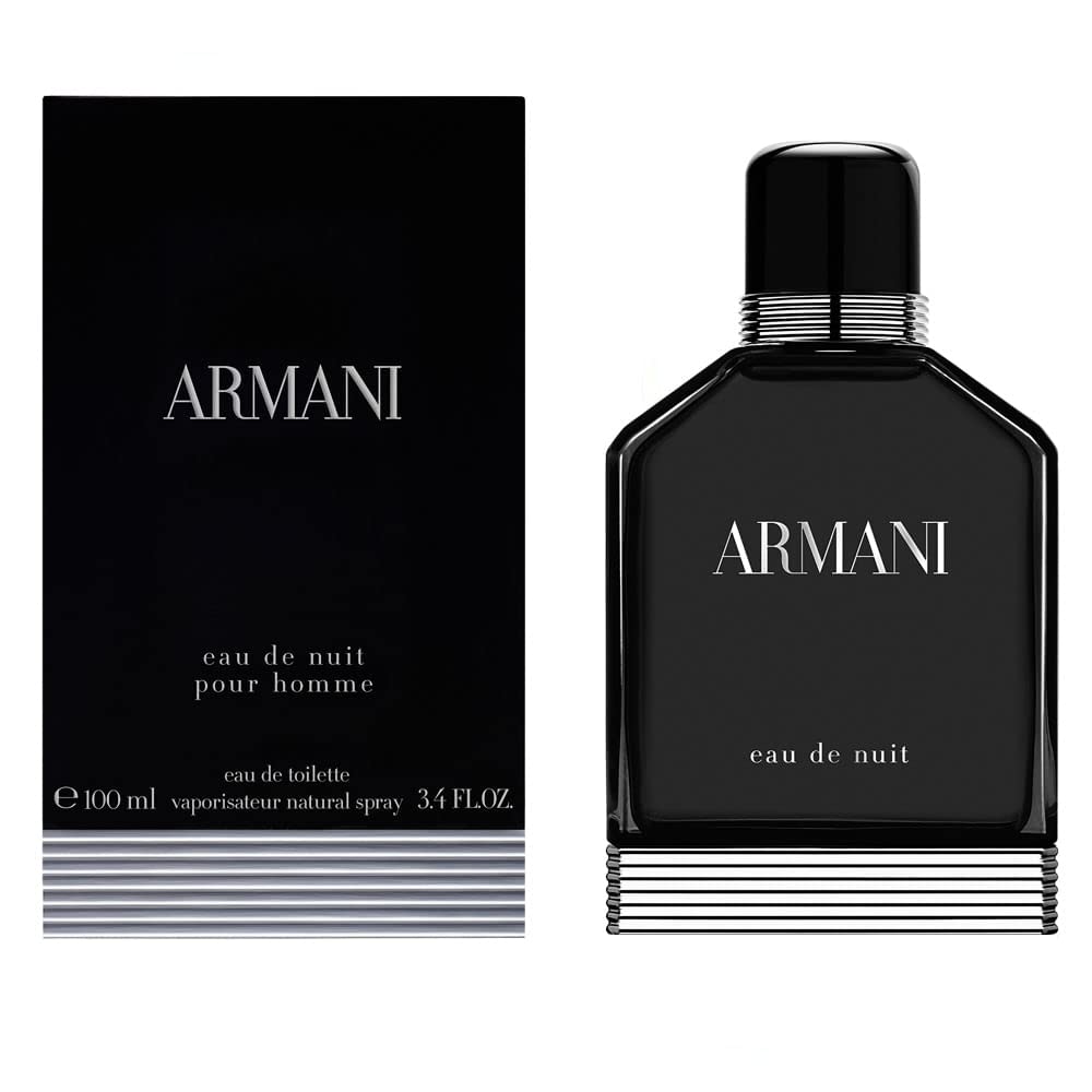 Giorgio Armani Nuit homme / men, Eau de Toilette, Vaporisateur / Spray 100, 1er Pack (1 x 100 ml)