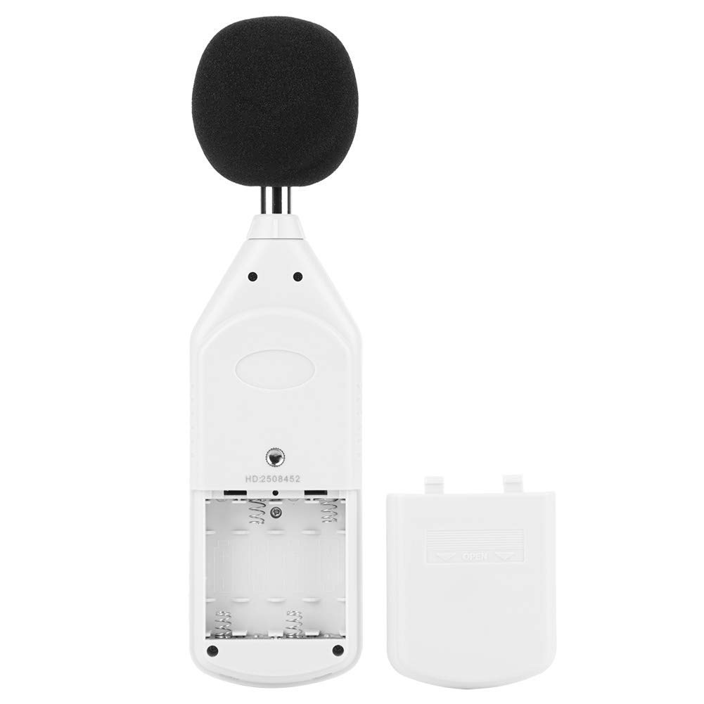 Fonometro digitale, fonometro digitale portatile LCD GM1357 per il monitoraggio dei livelli di rumore, misura il livello sonoro 30 dBA a 130 dBA