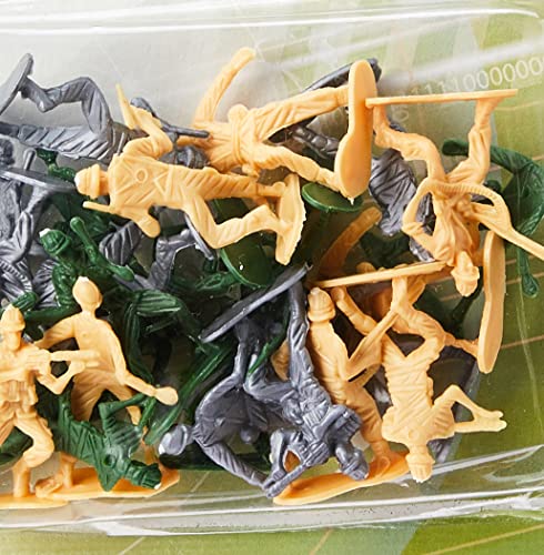 Military Power, Kit com 24 Soldados Militares, Pica Pau Brinquedos, Multicor