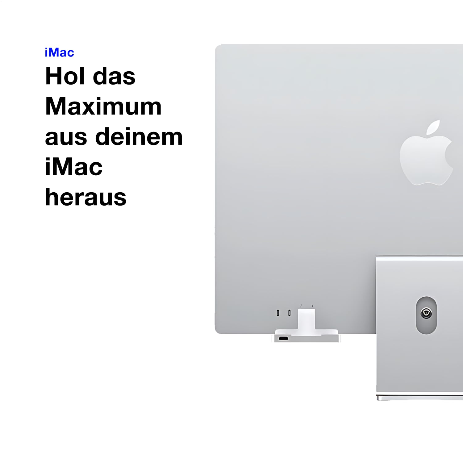 Hub USB-C do iMac 24 cali | adapter 7 w 1 z HDMI 4K 60 Hz, USB-C, USB 3.0, czytnik kart SD | kompatybilny z iMac M1, M3, M4 (2021-2025)