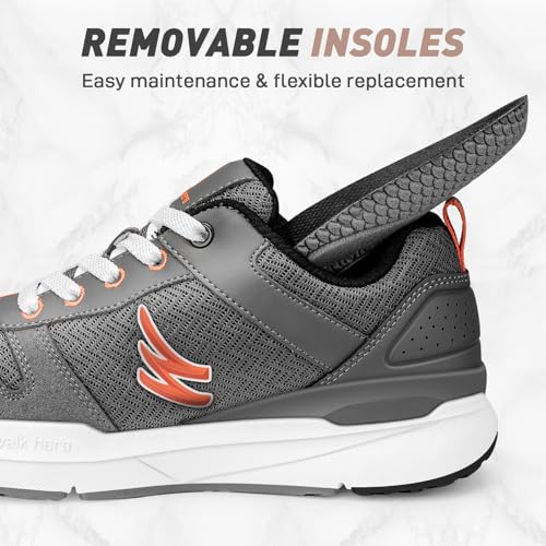 Image of Walking Shoes Women for Plantar Fasciitis, Womens Orthopedic Shoes with Arch Support, Non-Slip Sneakers for Women