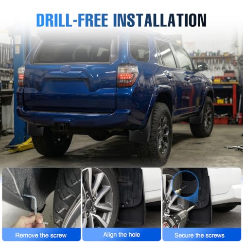 Image of Nilight Mud Flaps Splash Guards for Toyota 4Runner 2010-2023