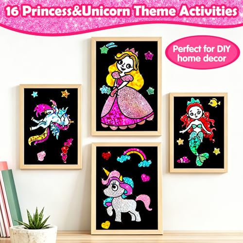 FUNNYB&G Foil Art Craft Kit for Kids, Halloween Crafts Gift Toy for Kids - image 9
