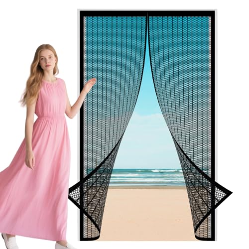 Moustiquaire magnétique 97 x 215 cm maille très dense