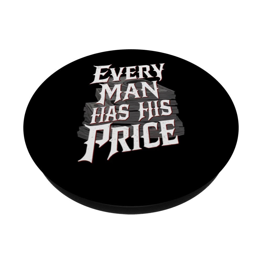 Gangster Style Mafia Lifestyle Organized Crime Family PopSockets Swappable PopGrip, Black - Image 2