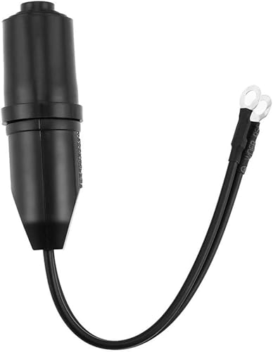 Miniatura 4 de E-outstanding Paquete de 2 conectores de antena de TV de 300 ohmios a 75 ohmios, cable coaxial a juego, transformador UHF/VHF/FM modelo Convertidor